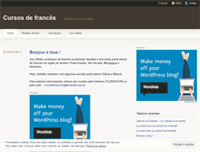 Tablet Screenshot of francesaulas.wordpress.com