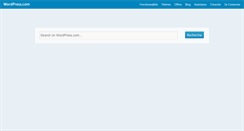 Desktop Screenshot of fr.search.wordpress.com