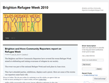 Tablet Screenshot of brightonrefugeeweek.wordpress.com