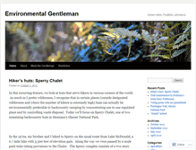 Tablet Screenshot of envirogentleman.wordpress.com