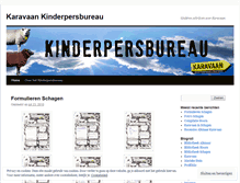 Tablet Screenshot of karavaankinderpersbureau.wordpress.com