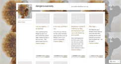 Desktop Screenshot of dangerousanxiety.wordpress.com