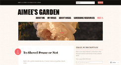 Desktop Screenshot of aimeesroses.wordpress.com