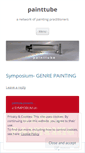 Mobile Screenshot of painttube.wordpress.com