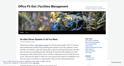 Desktop Screenshot of officefitout.wordpress.com