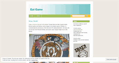 Desktop Screenshot of eatgame.wordpress.com