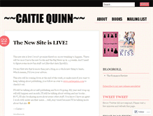 Tablet Screenshot of caitiequinn.wordpress.com