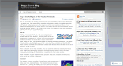 Desktop Screenshot of buigastravel.wordpress.com