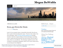 Tablet Screenshot of meganbuwalda.wordpress.com