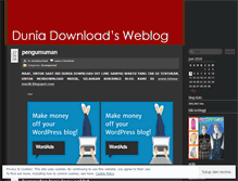 Tablet Screenshot of duniadownload.wordpress.com