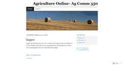 Desktop Screenshot of agcomm350.wordpress.com