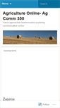 Mobile Screenshot of agcomm350.wordpress.com