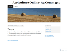 Tablet Screenshot of agcomm350.wordpress.com