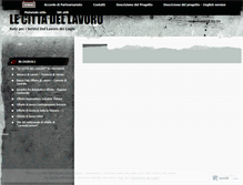 Tablet Screenshot of lecittadellavoro.wordpress.com
