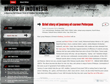 Tablet Screenshot of musicofindonesia.wordpress.com