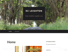 Tablet Screenshot of kcleighton.wordpress.com