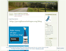 Tablet Screenshot of poveglianoatuttogas.wordpress.com