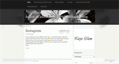 Desktop Screenshot of hallonpajen.wordpress.com