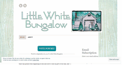 Desktop Screenshot of littlewhitebungalow.wordpress.com