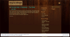 Desktop Screenshot of latkajar.wordpress.com