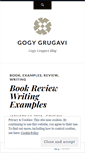 Mobile Screenshot of grugavi.wordpress.com