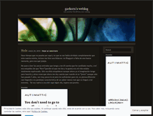 Tablet Screenshot of gackorn.wordpress.com