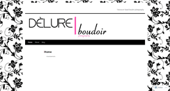 Desktop Screenshot of delureboudoir.wordpress.com