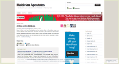 Desktop Screenshot of maldivianapostates.wordpress.com