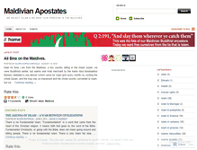 Tablet Screenshot of maldivianapostates.wordpress.com