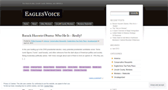 Desktop Screenshot of eaglesvoice.wordpress.com