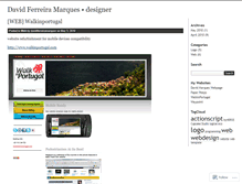 Tablet Screenshot of davidferreiramarques.wordpress.com