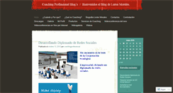 Desktop Screenshot of coachingprofessional.wordpress.com