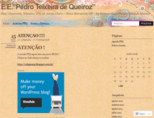 Tablet Screenshot of colegioptq.wordpress.com
