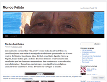 Tablet Screenshot of mondofetido.wordpress.com