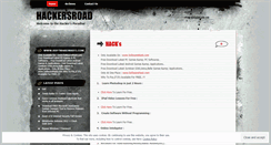 Desktop Screenshot of hackersroad.wordpress.com