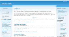 Desktop Screenshot of almeriaenbici.wordpress.com