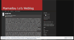 Desktop Screenshot of mamadoulo.wordpress.com