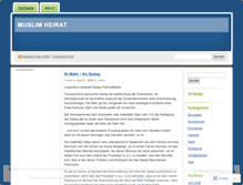 Tablet Screenshot of muslimheirat.wordpress.com