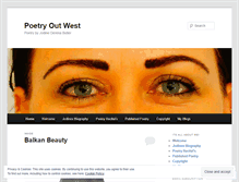 Tablet Screenshot of poetryoutwest.wordpress.com