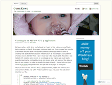 Tablet Screenshot of codekong.wordpress.com