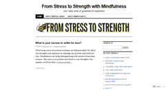 Desktop Screenshot of aboutmindfulness.wordpress.com