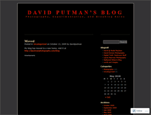 Tablet Screenshot of davidputman.wordpress.com