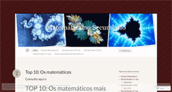Desktop Screenshot of isabelpinto.wordpress.com