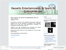 Tablet Screenshot of focusophasseltsport.wordpress.com