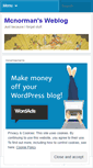 Mobile Screenshot of mcnorman.wordpress.com