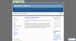 Desktop Screenshot of andrea1g.wordpress.com