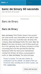 Mobile Screenshot of fsr.bancdebinary60seconds.wordpress.com