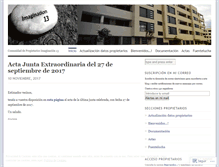 Tablet Screenshot of imaginacion13.wordpress.com