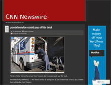 Tablet Screenshot of cnnnewswire.wordpress.com