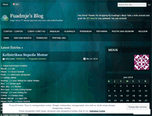 Tablet Screenshot of fuadmje.wordpress.com